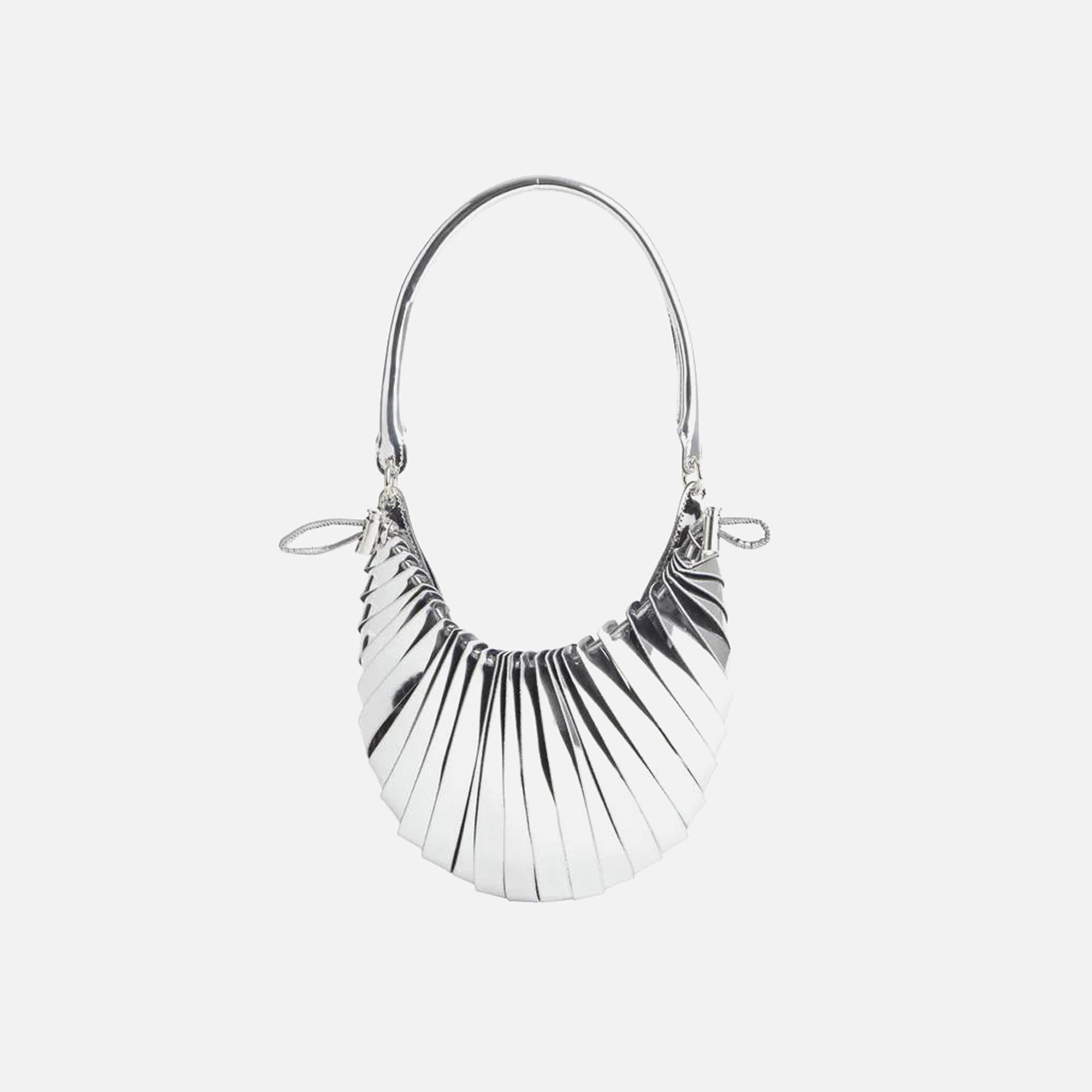 Coperni Mini Petal Bag - Silver