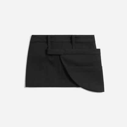 Coperni Utilitary Mini Skirt - Black