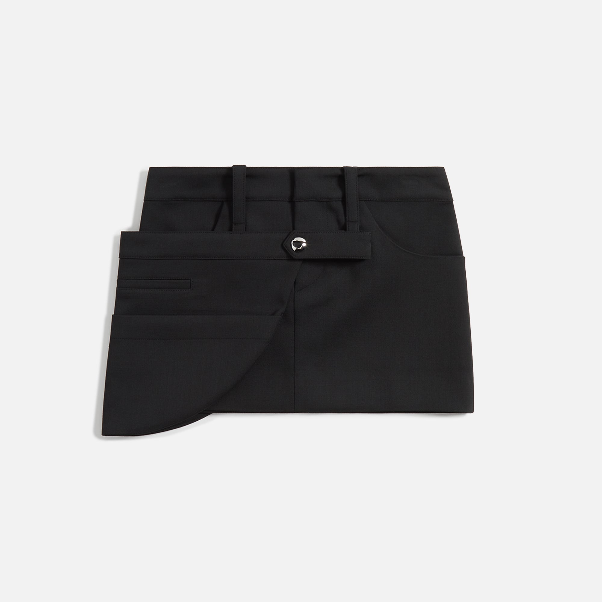 Coperni Utilitary Mini Skirt - Black