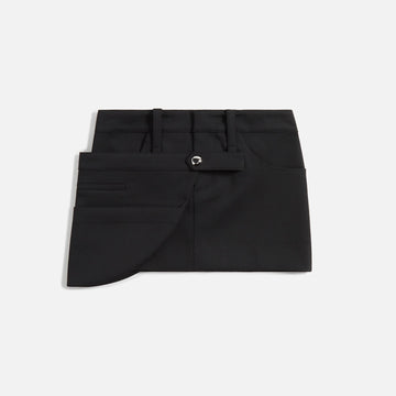 Coperni Utilitary Mini Skirt - Black