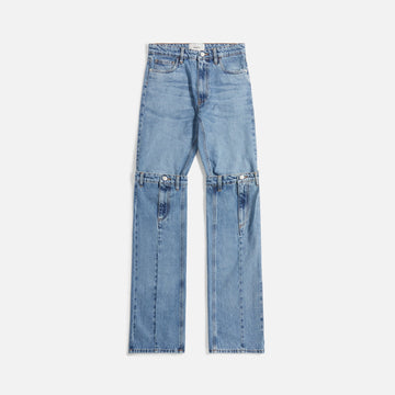 Coperni Open Knee Jean - Washed Blue