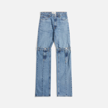 Coperni Open Knee Jean - Washed Blue