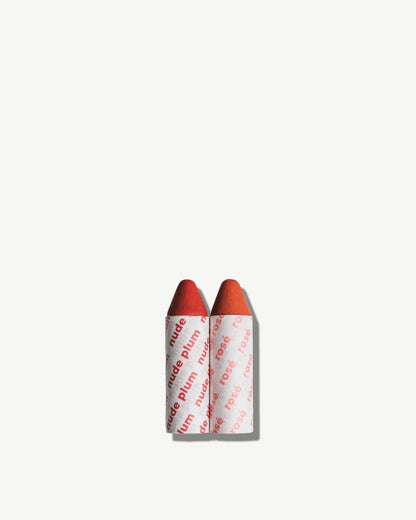 Nude Plum + Rose Balmie Duo
