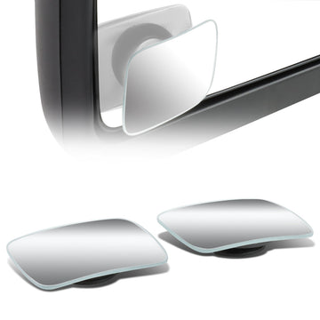 Universal Adjustable Convex Blind Spot Mirror - 52mm W x 46mm H