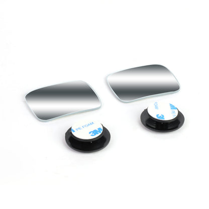 Universal Adjustable Convex Blind Spot Mirror - 52mm W x 46mm H