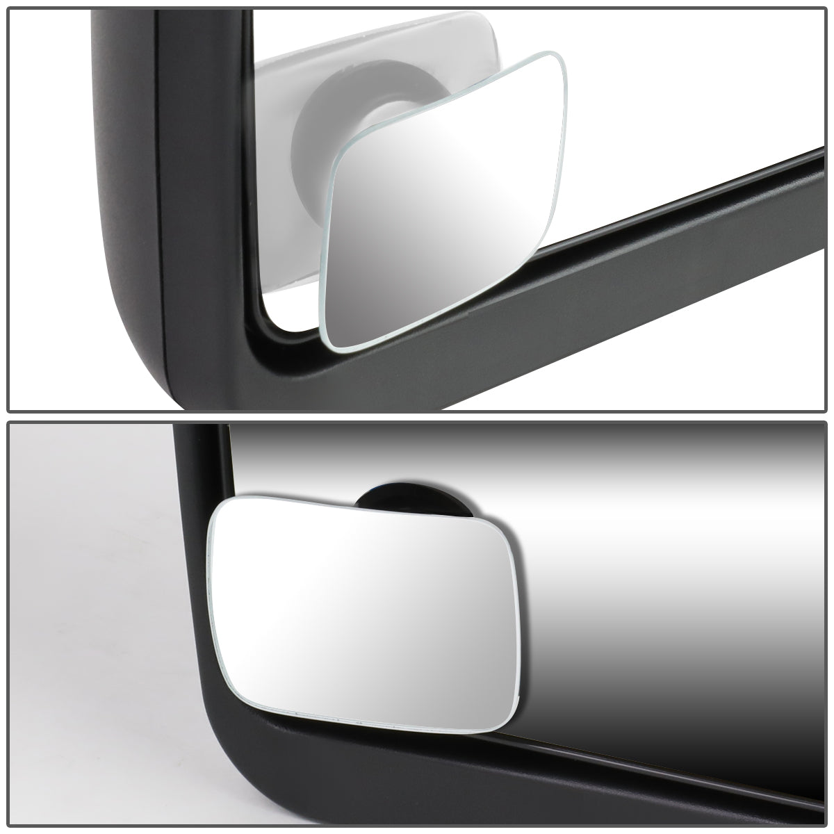 Universal Adjustable Convex Blind Spot Mirror - 52mm W x 46mm H