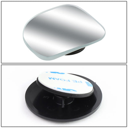 Universal Adjustable Convex Blind Spot Mirror - 2" x 2"