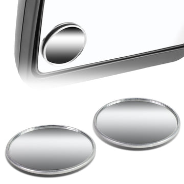 Universal Adjustable Convex Blind Spot Mirror - 2" Round