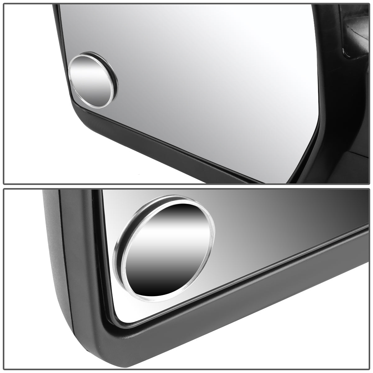 Universal Adjustable Convex Blind Spot Mirror - 2" Round
