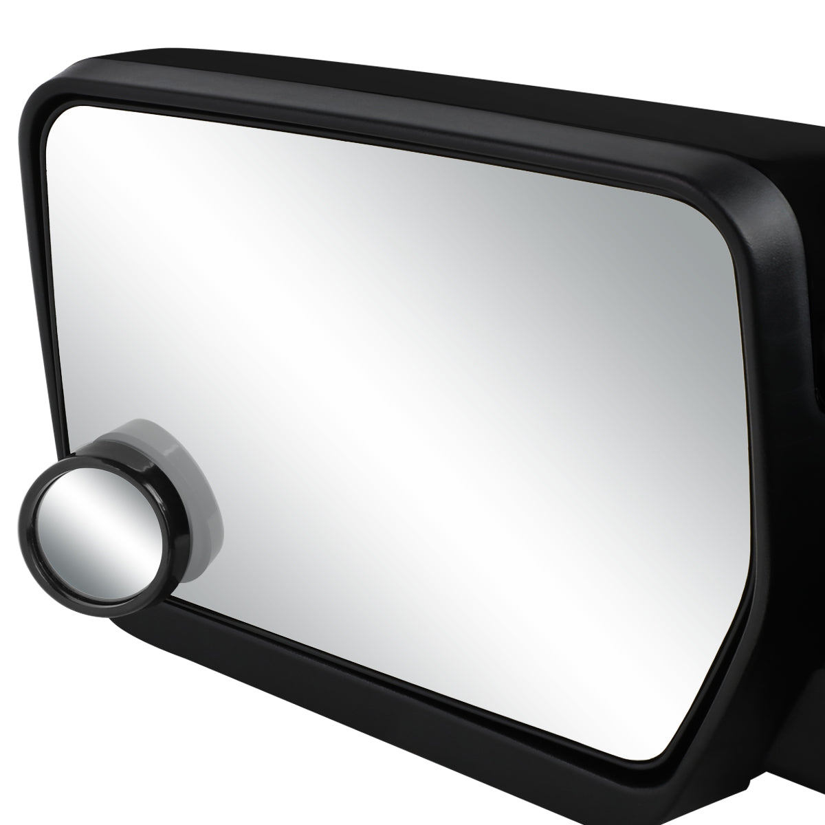 Universal Adjustable Convex Blind Spot Mirror w/Bezel - 2" Round