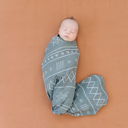Alpine Muslin Swaddle Blanket