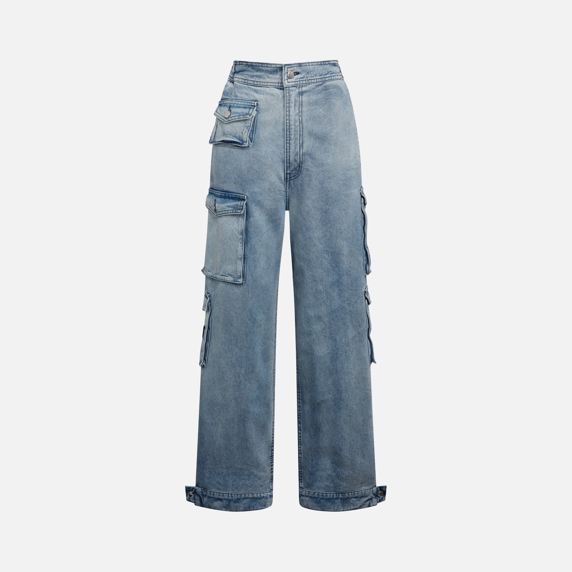 EB Denim Cargo Pants - Rain