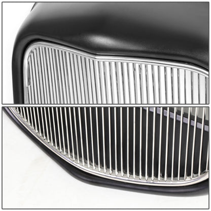 1932 Ford Model B BB 18 Front Grille & Shell - Stainless Steel