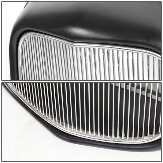 1932 Ford Model B BB 18 Front Grille & Shell - Stainless Steel