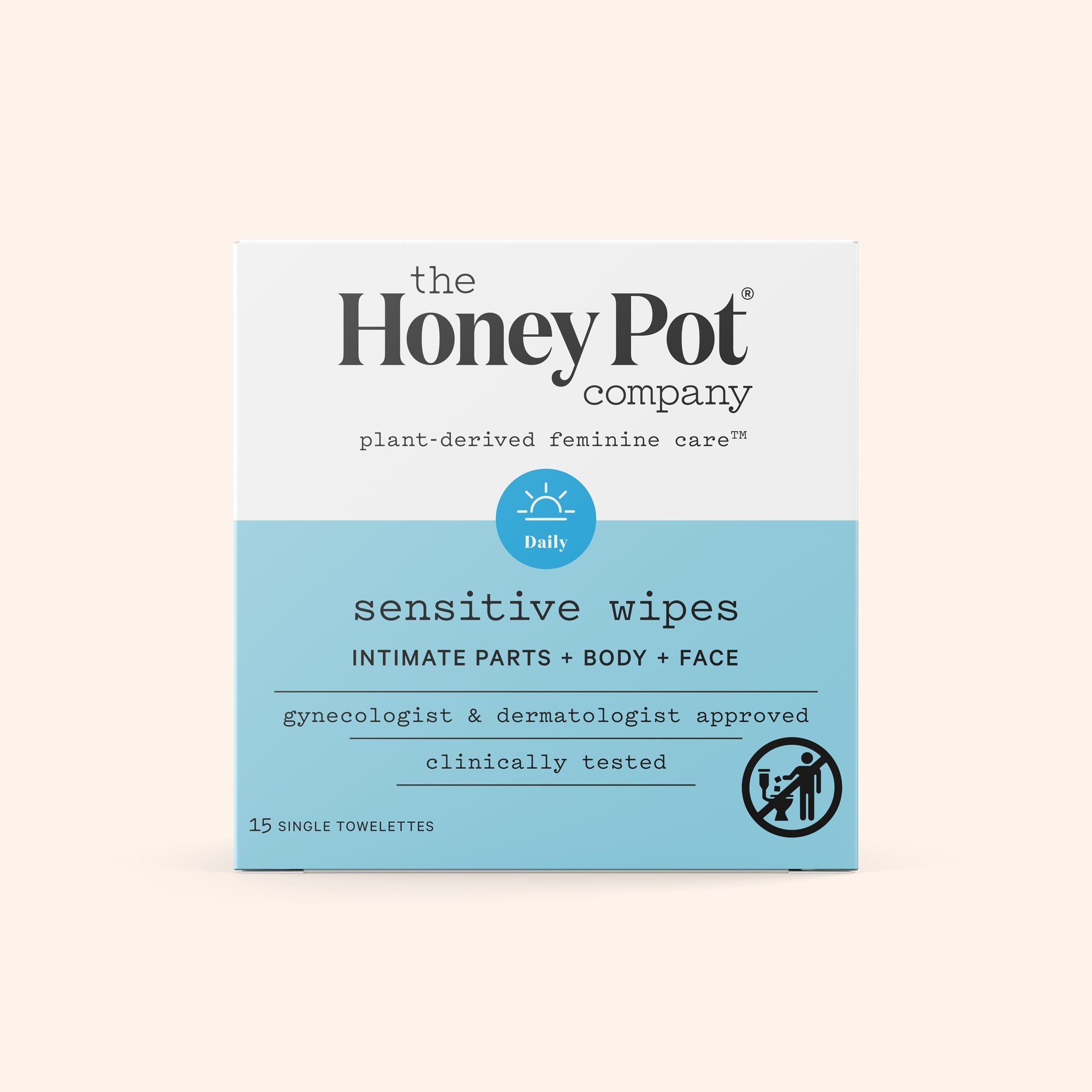 Sensitive Feminine Travel Wipes
