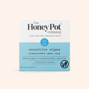 Sensitive Feminine Travel Wipes