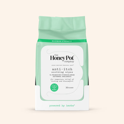 Anti-Itch Soothing Wipes - 1% Pramoxine Hydrochloride