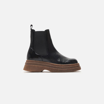 Ganni Creepers Chelsea Boot - Black