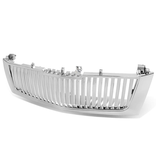 02-06 Cadillac Escalade ESV/EXT Front Grille - Badgeless Vertical Style - Chrome