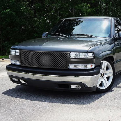 99-02 Chevy Silverado 00-06 Suburban 1500 2500 Front Grille - Diamond Mesh
