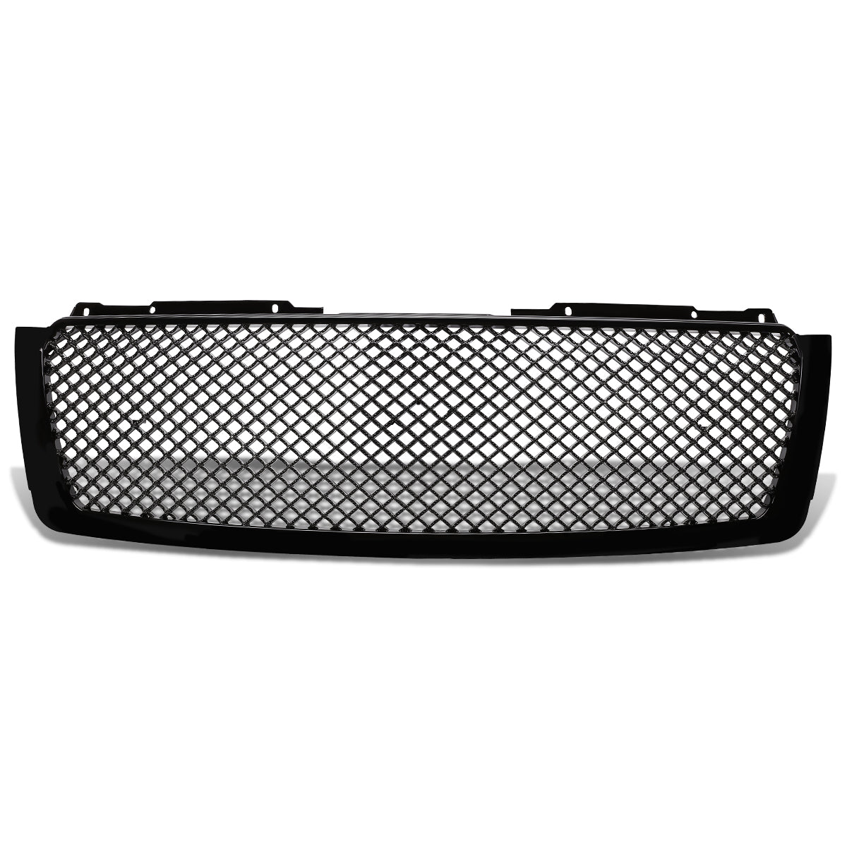 07-14 Chevy Tahoe Suburban 1500 2500 Front Grille - Badgeless Diamond Mesh - Black