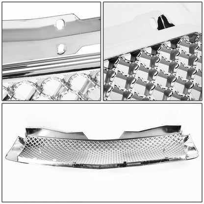 07-14 Chevy Tahoe Suburban 1500 2500 Front Grille - Badgeless Diamond Mesh - Chrome