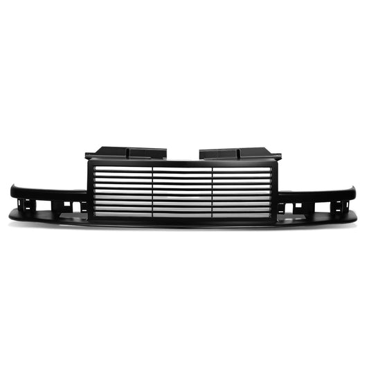 98-04 Chevy S10 Blazer Front Grille - Badgeless Style - Black