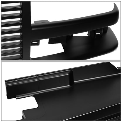 98-04 Chevy S10 Blazer Front Grille - Badgeless Style - Black