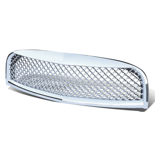 06-11 Chevy HHR Non SS Models Front Grille - Badgeless Diamond Mesh - Chrome