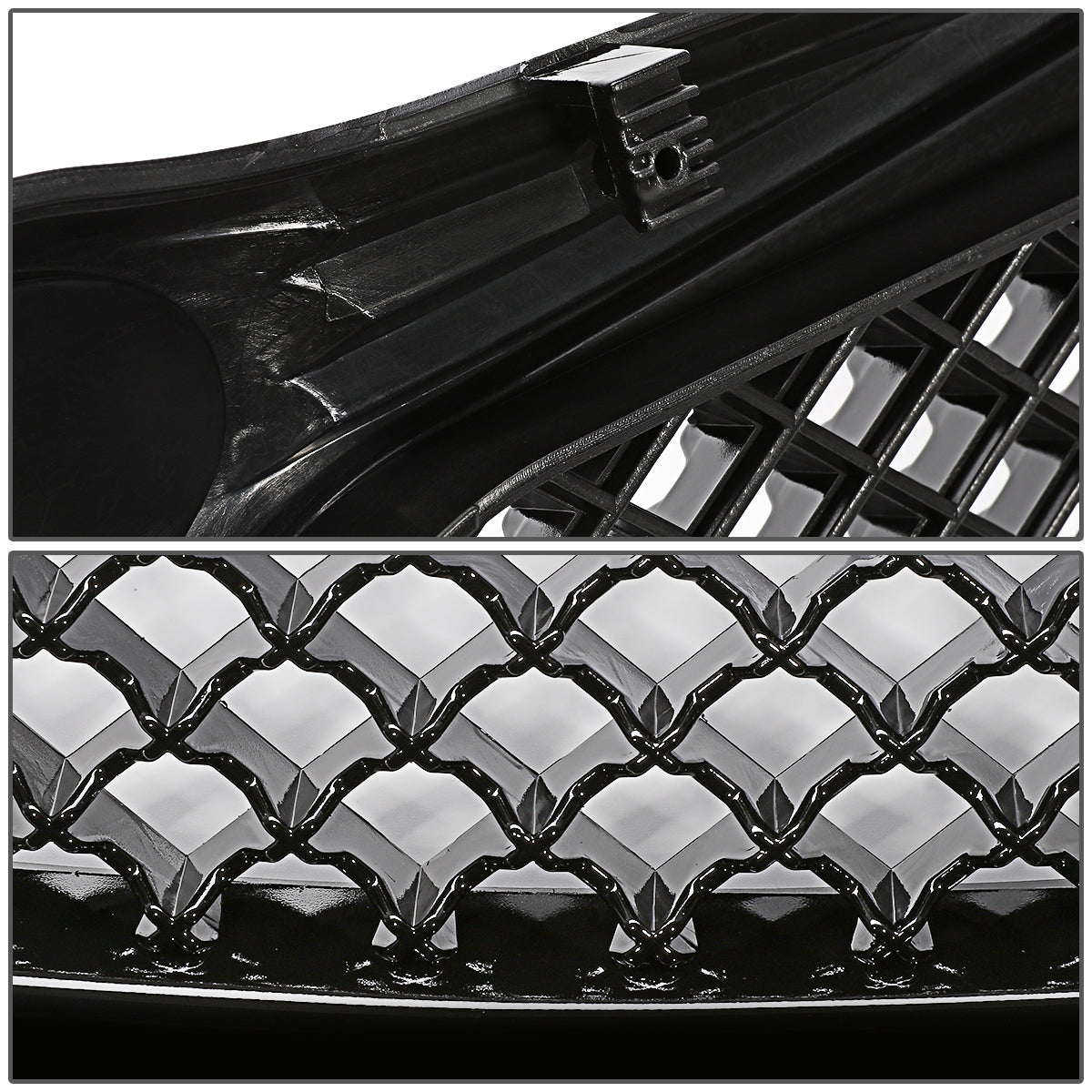 05-10 Chrysler 300 Front Grille - Diamond Mesh - Black