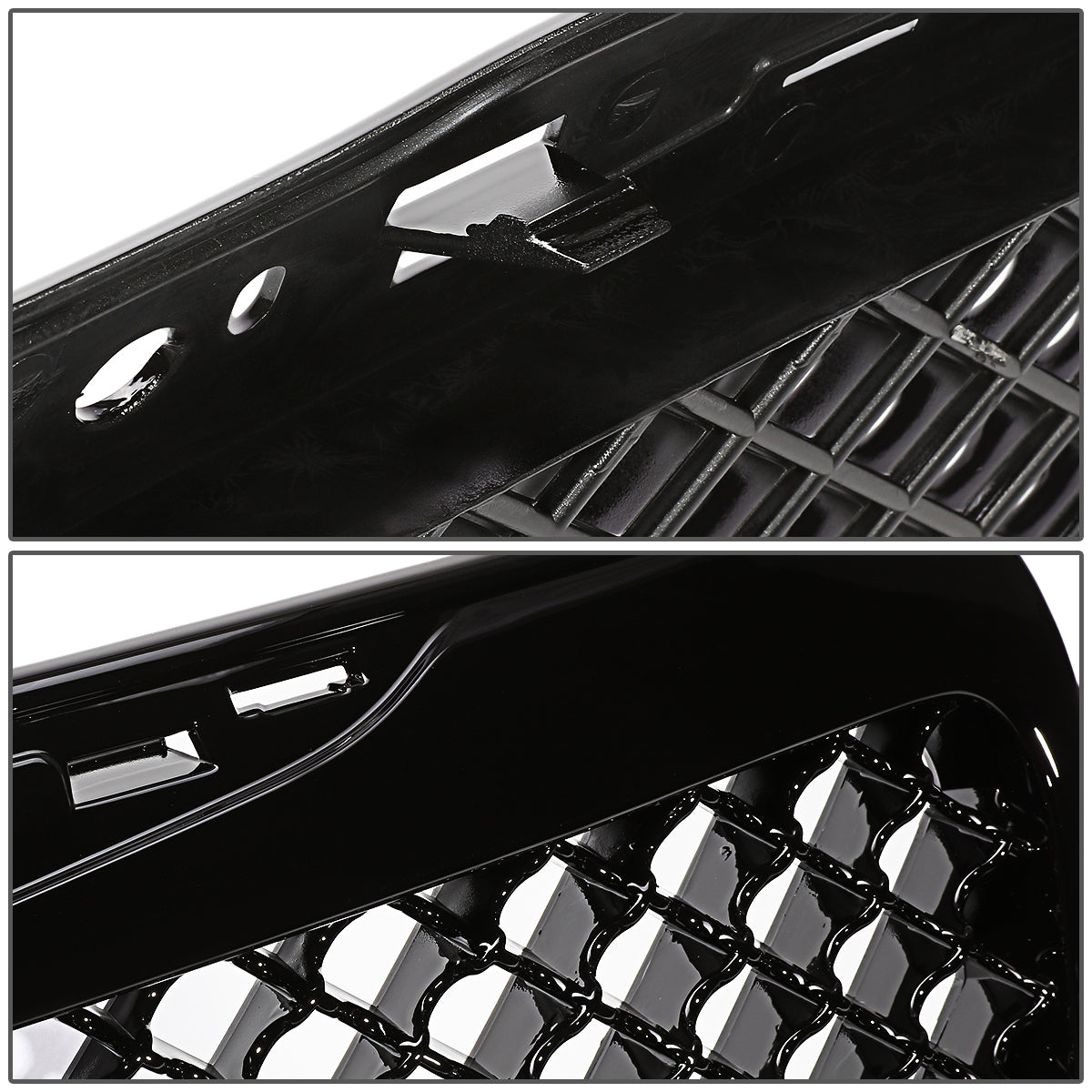 11-14 Chrysler 300 Front Grille - Diamond Mesh - Black
