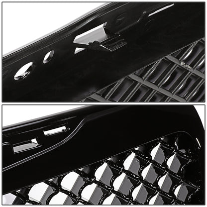 11-14 Chrysler 300 Front Grille - Diamond Mesh - Black