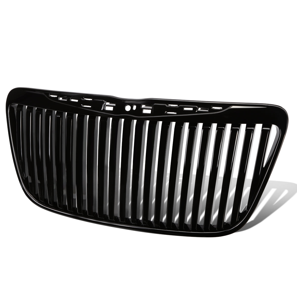 11-14 Chrysler 300 Front Grille - Vertical Fence Style - Black