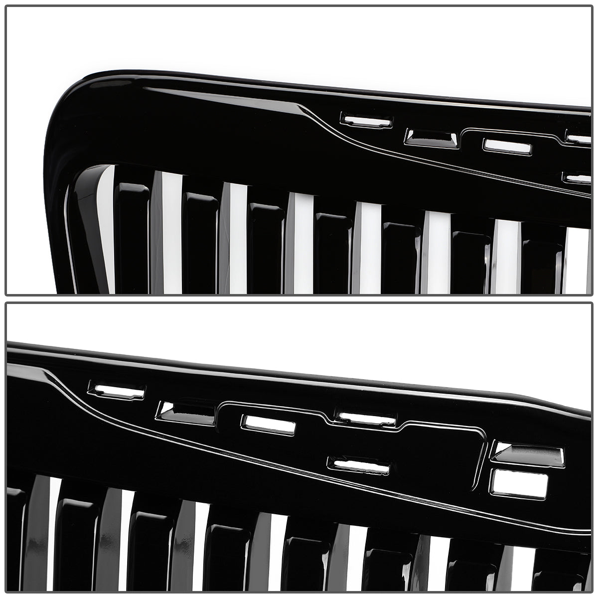 11-14 Chrysler 300 Front Grille - Vertical Fence Style - Black