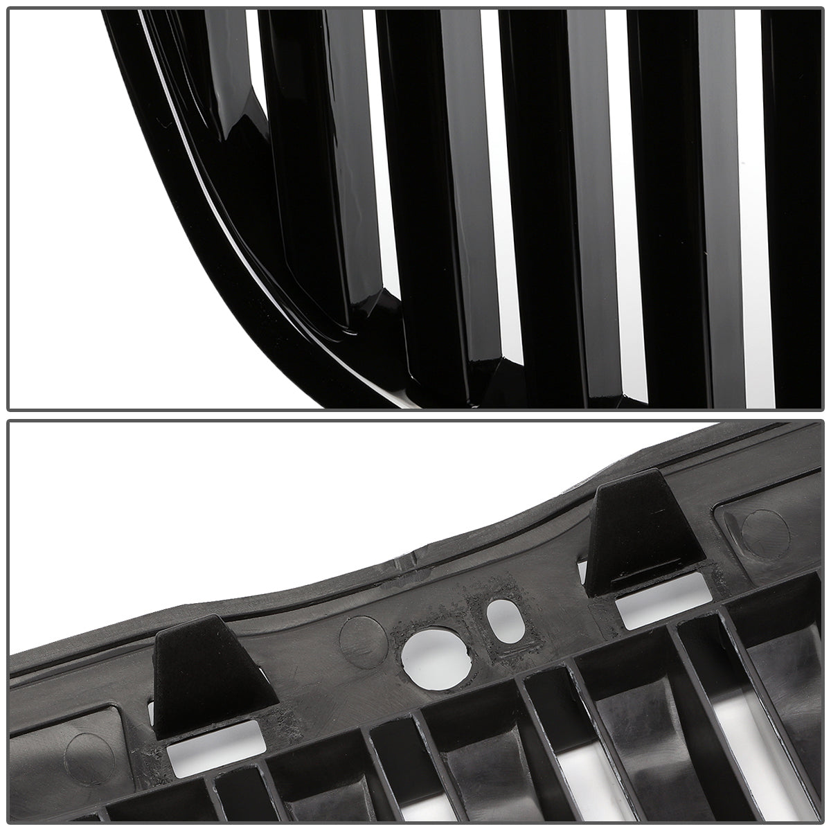 11-14 Chrysler 300 Front Grille - Vertical Fence Style - Black
