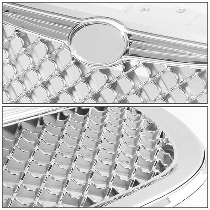 99-04 Chrysler 300M Front Grille - Diamond Mesh - Chrome