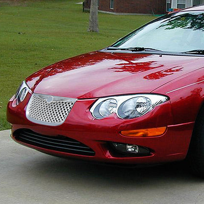 99-04 Chrysler 300M Front Grille - Diamond Mesh - Chrome