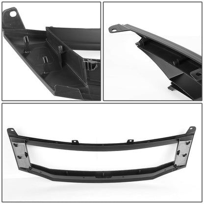 08-10 Honda Accord Sedan Front Grille - Badgeless Diamond Mesh - Black