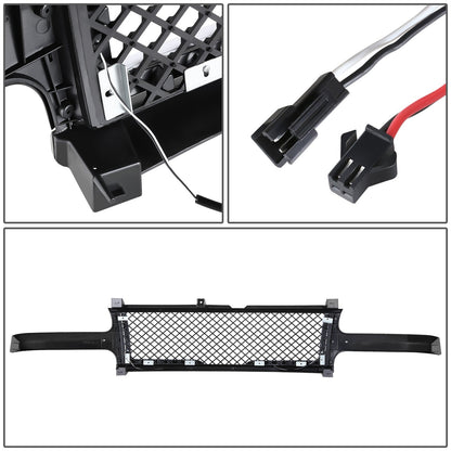 99-02 Chevy Silverado 00-06 Suburban Tahoe LED DRL Front Grille - Honeycomb Mesh