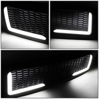 94-01 Dodge Ram 1500 94-02 2500 3500 LED DRL Front Grille - Honeycomb Mesh