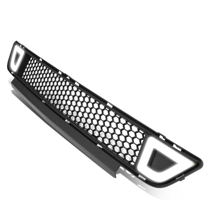 15-17 Ford Mustang Base/Ecoboost/GT LED DRL Front Lower Bumper Grille - Honeycomb Mesh
