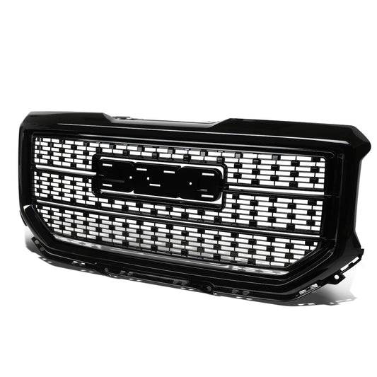 16-18 GMC Sierra 1500 Front Grille - Denali Style - Black