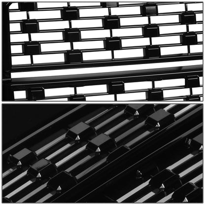 16-18 GMC Sierra 1500 Front Grille - Denali Style - Black