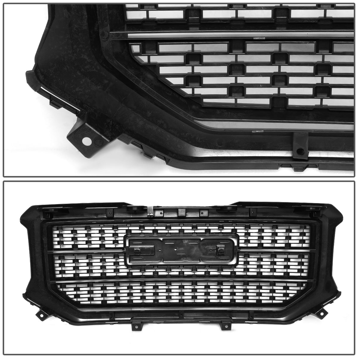 16-18 GMC Sierra 1500 Front Grille - Denali Style - Black