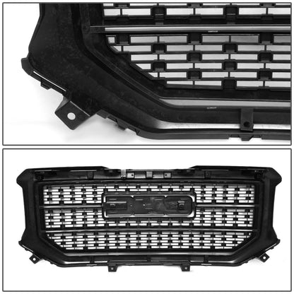 16-18 GMC Sierra 1500 Front Grille - Denali Style - Black