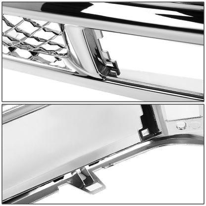 94-00 Chevy Suburban C/K 1500 2500 3500 Front Grille - Diamond Mesh - Chrome
