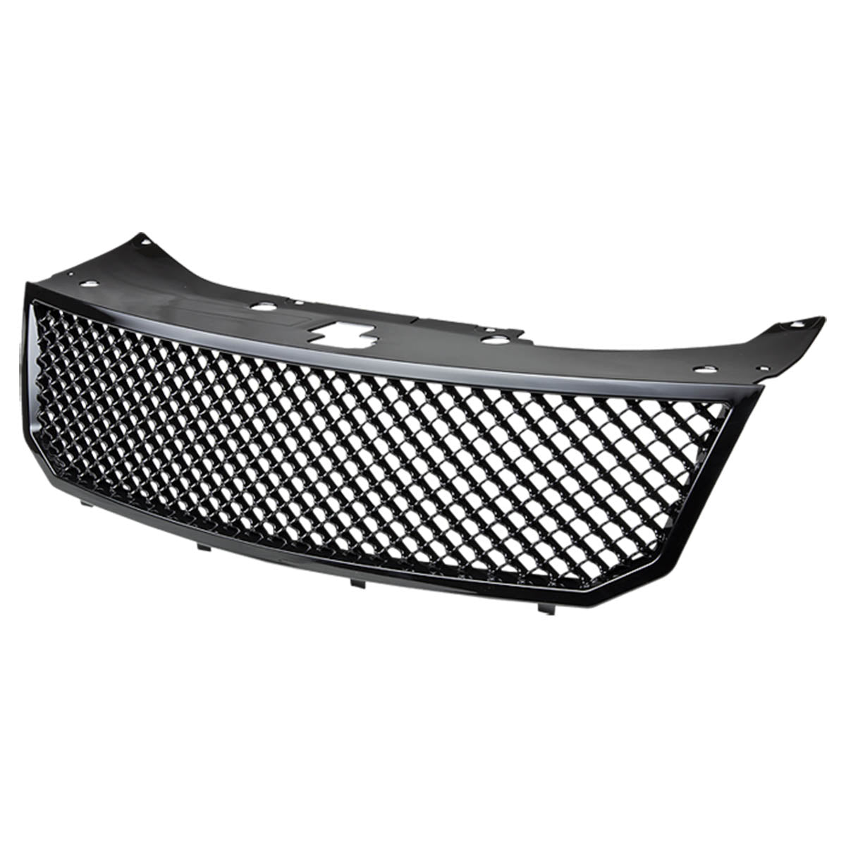 08-10 Dodge Avenger Front Grille - Badgeless Diamond Mesh - Black