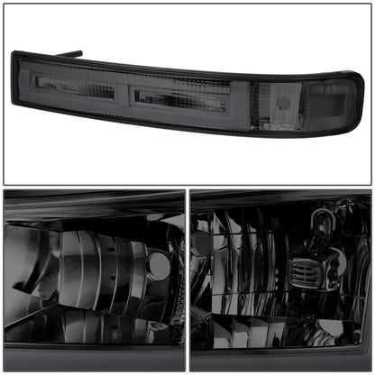 U-Style Bar Switchback LED Headlights <br>03-23 Checy Express, GMC Savana, 1500-4500