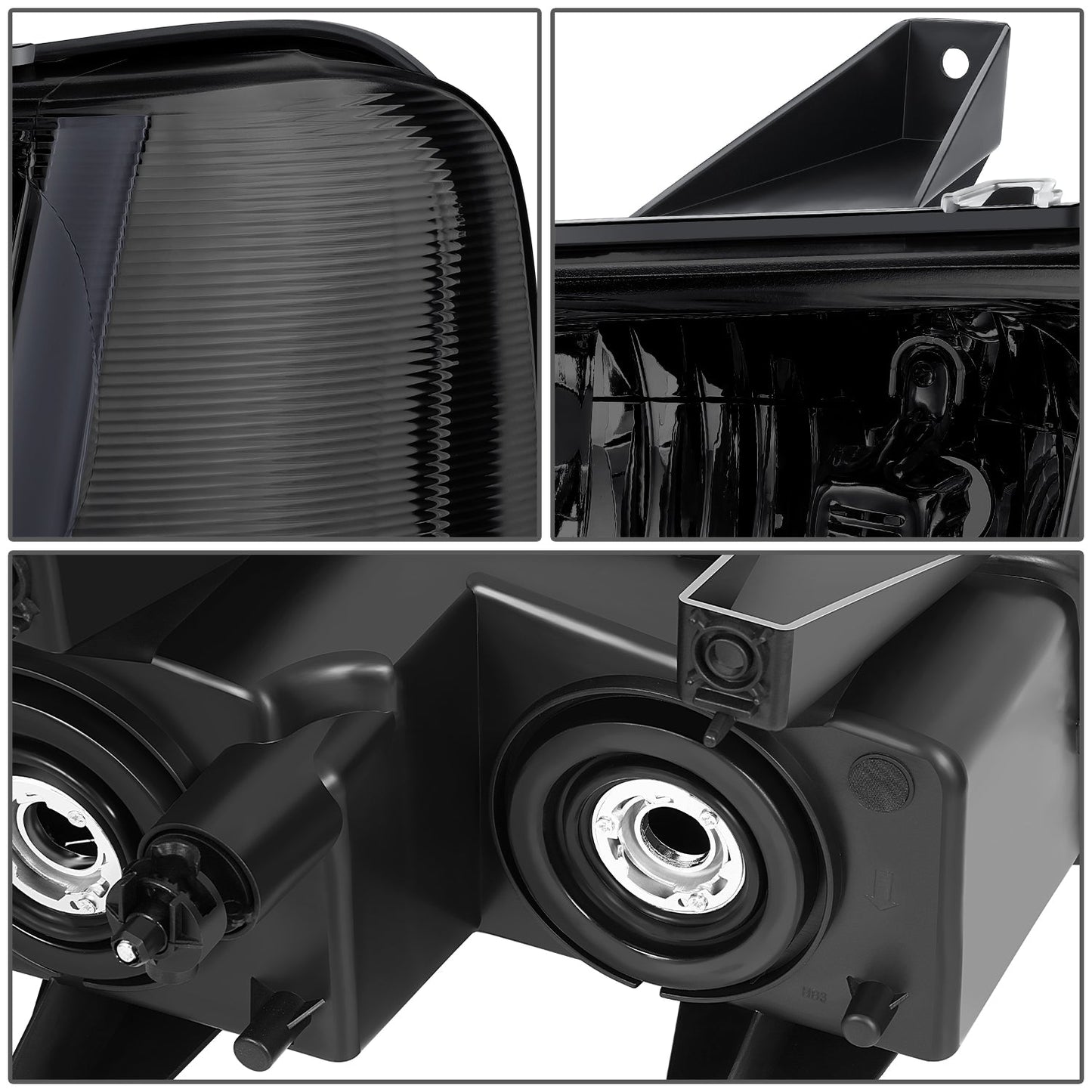 U-Style Bar Switchback LED Headlights <br>03-23 Checy Express, GMC Savana, 1500-4500