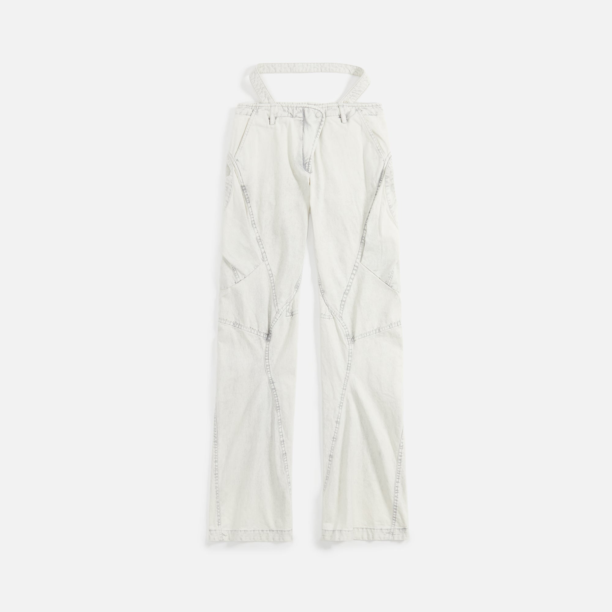 Hyein Seo Low Rise Pocket Pants - Ice Blue